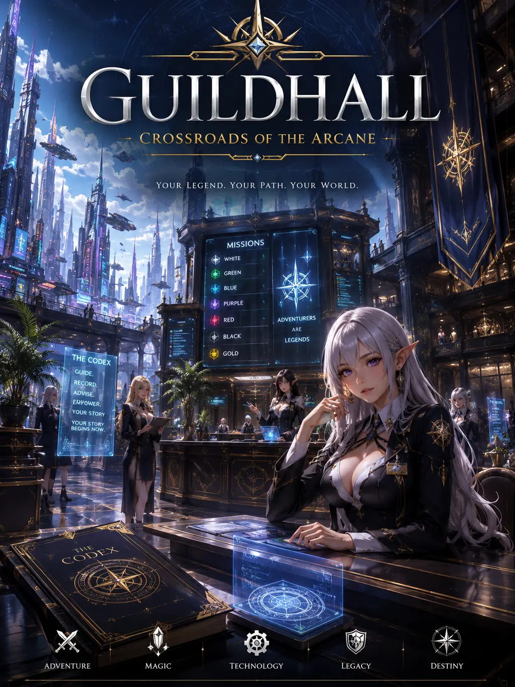 Gibbs2026의 The Guild Nexus: A Modern Fantasy World
