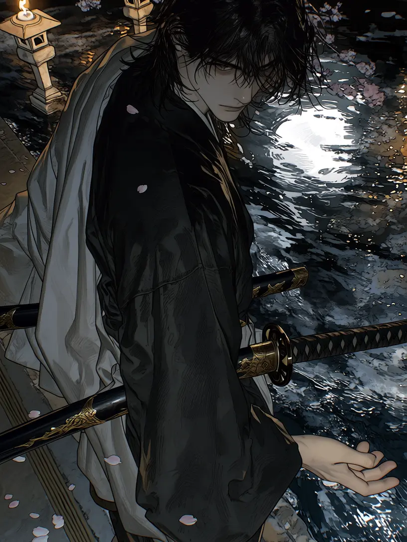 daaaaa_의 아내와 사별한 사무라이