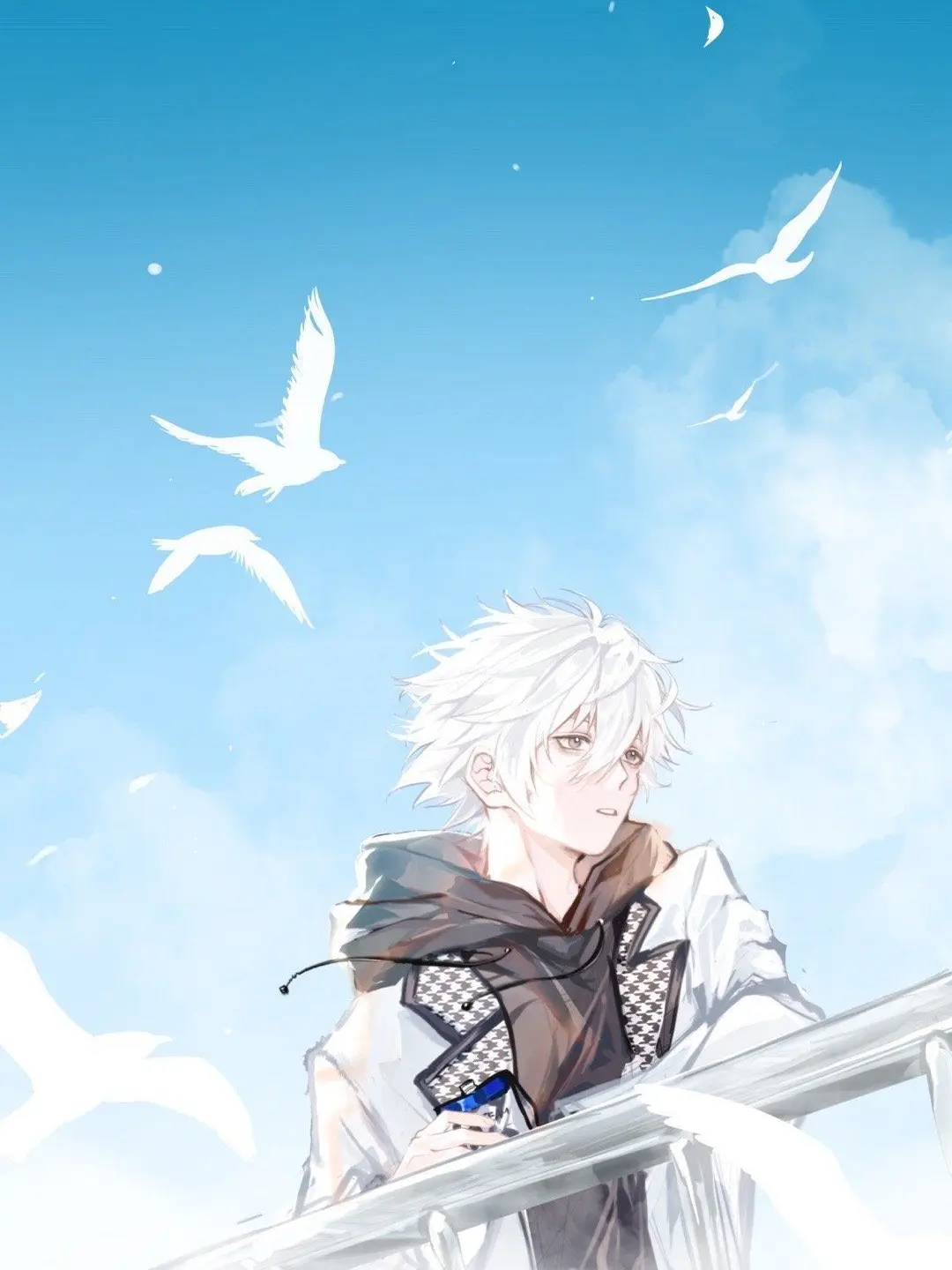 Shika-hi의 Nagi on the Rooftop