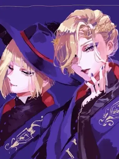 m3owz1ez의 A queen, his hunter, and their ill pet.