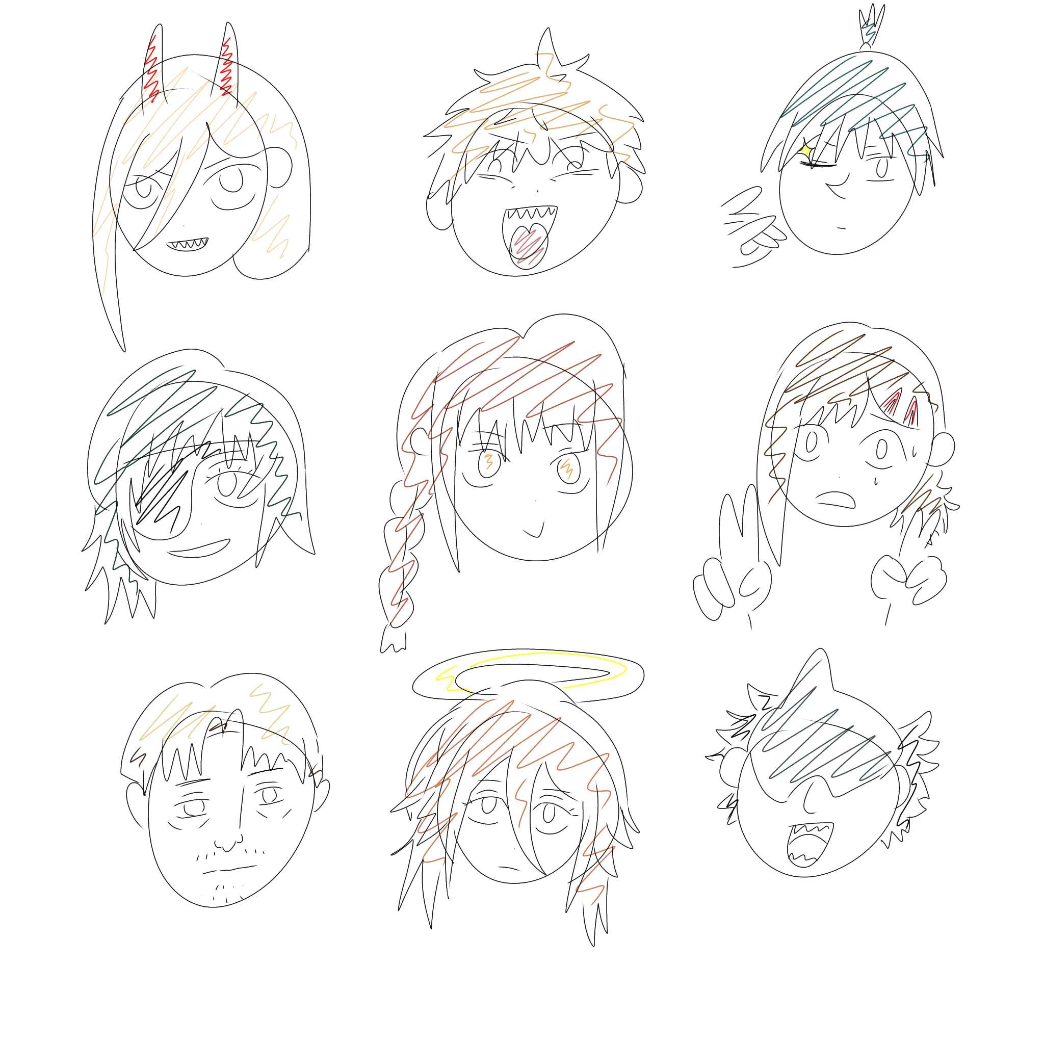 H0shinas0shir0의 내 병맛 체인소맨