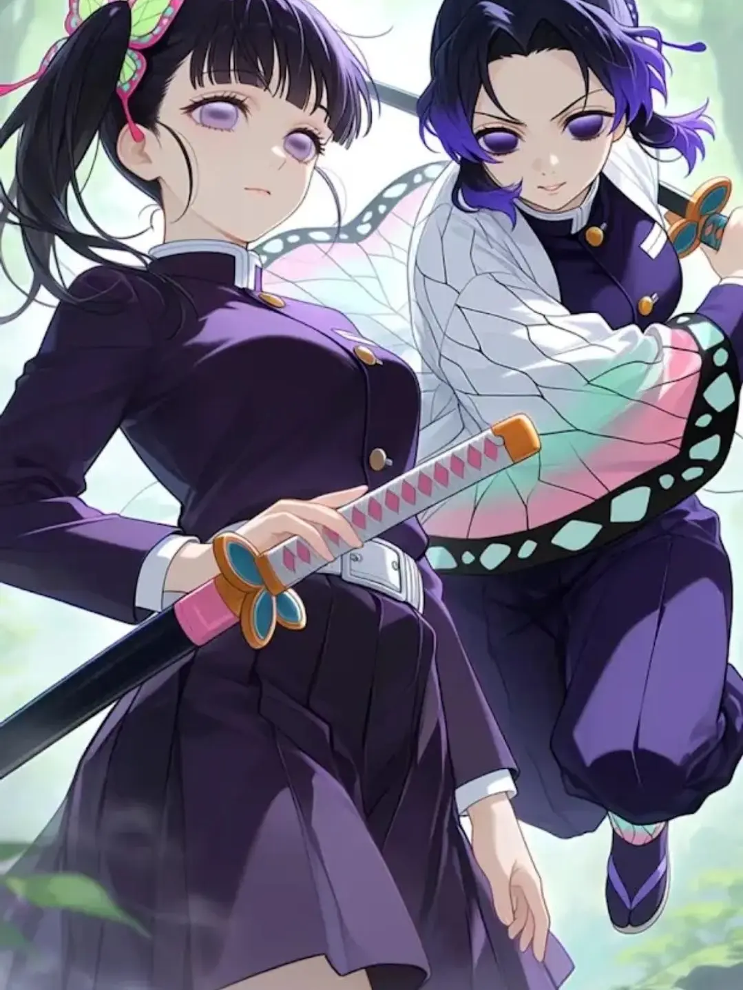 Baekinsu1018의 코쵸우 시노부, 츠유리 카나오