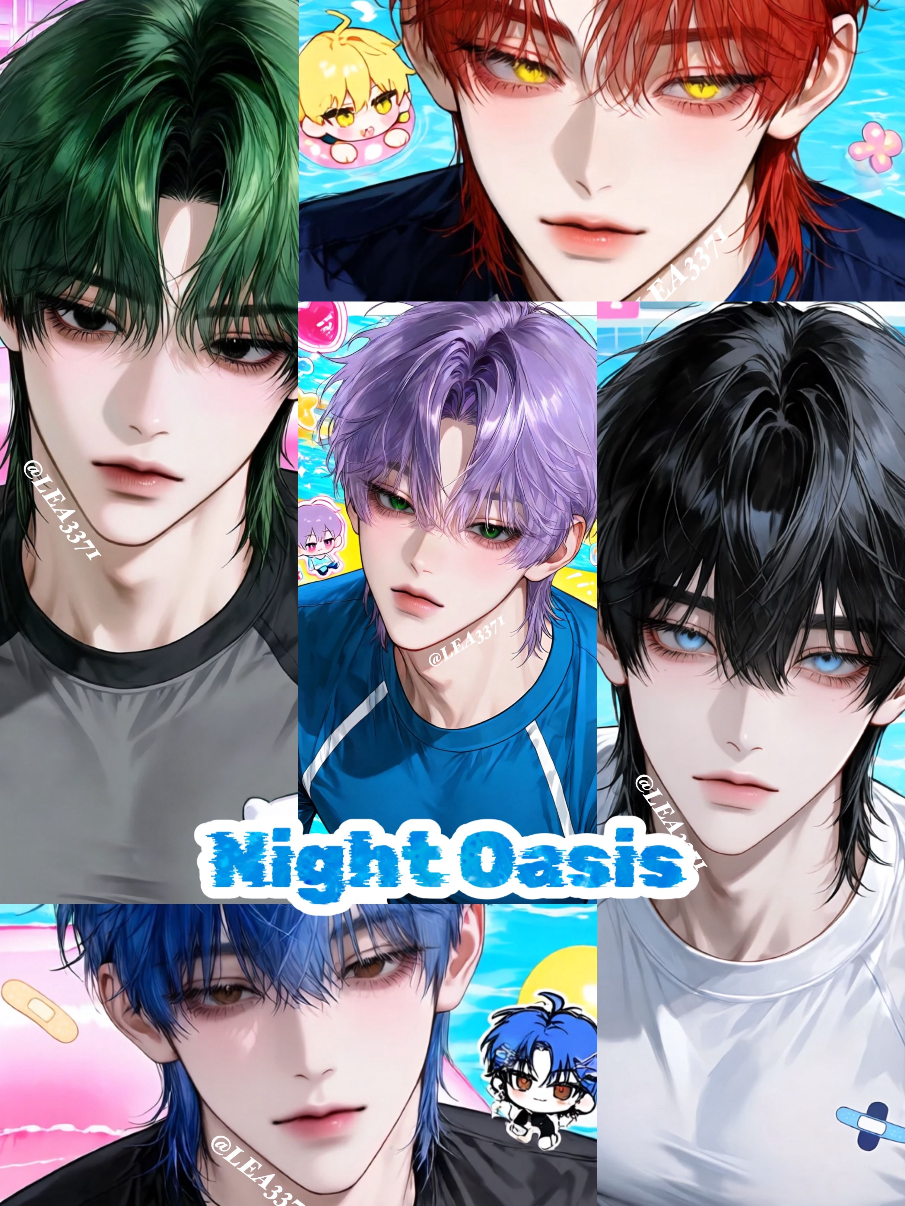 시크릿 풀파티, Night Oasis 대표 이미지