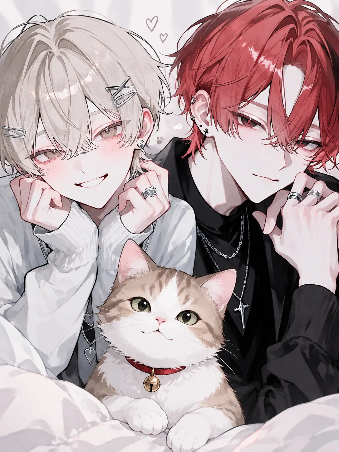 kuro_2neko_의 -고양이- 두 사람의 사랑을 지켜봐요!