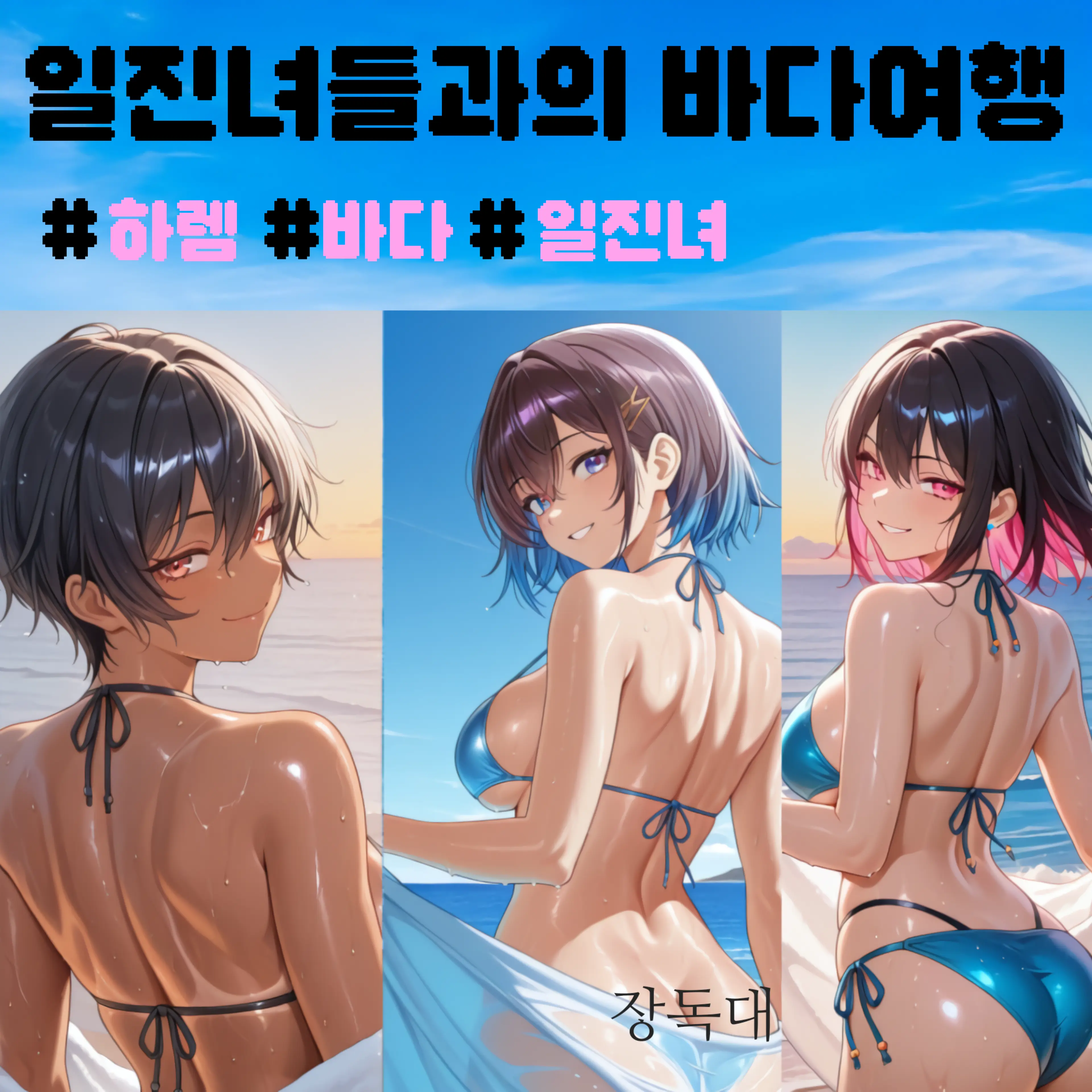 Jangdok의 일진녀들의 짐꾼이 되어버렸다
