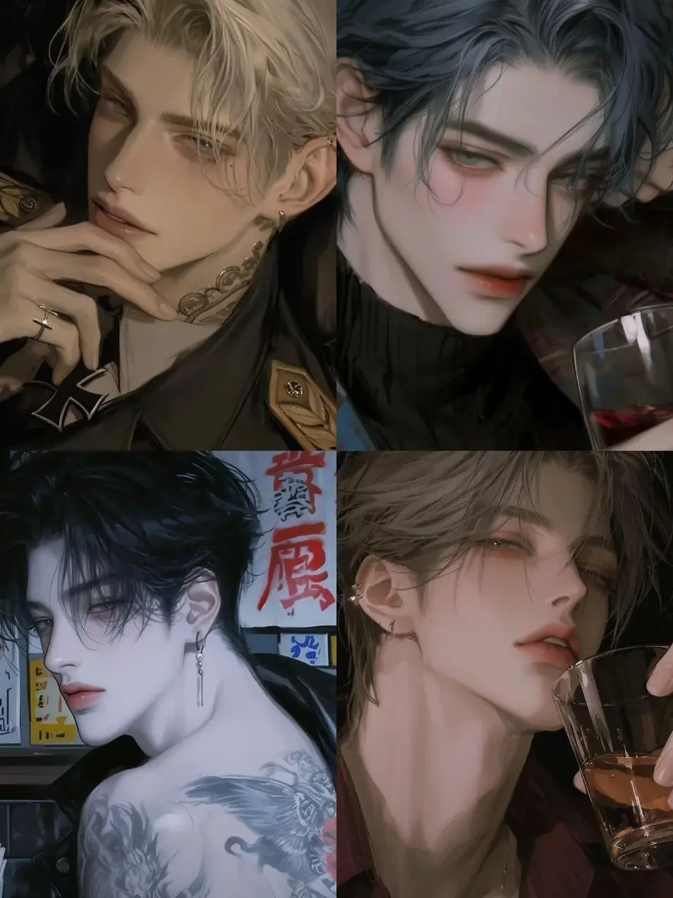 Enchanting_의 태윤, 현우, 승민, 강현