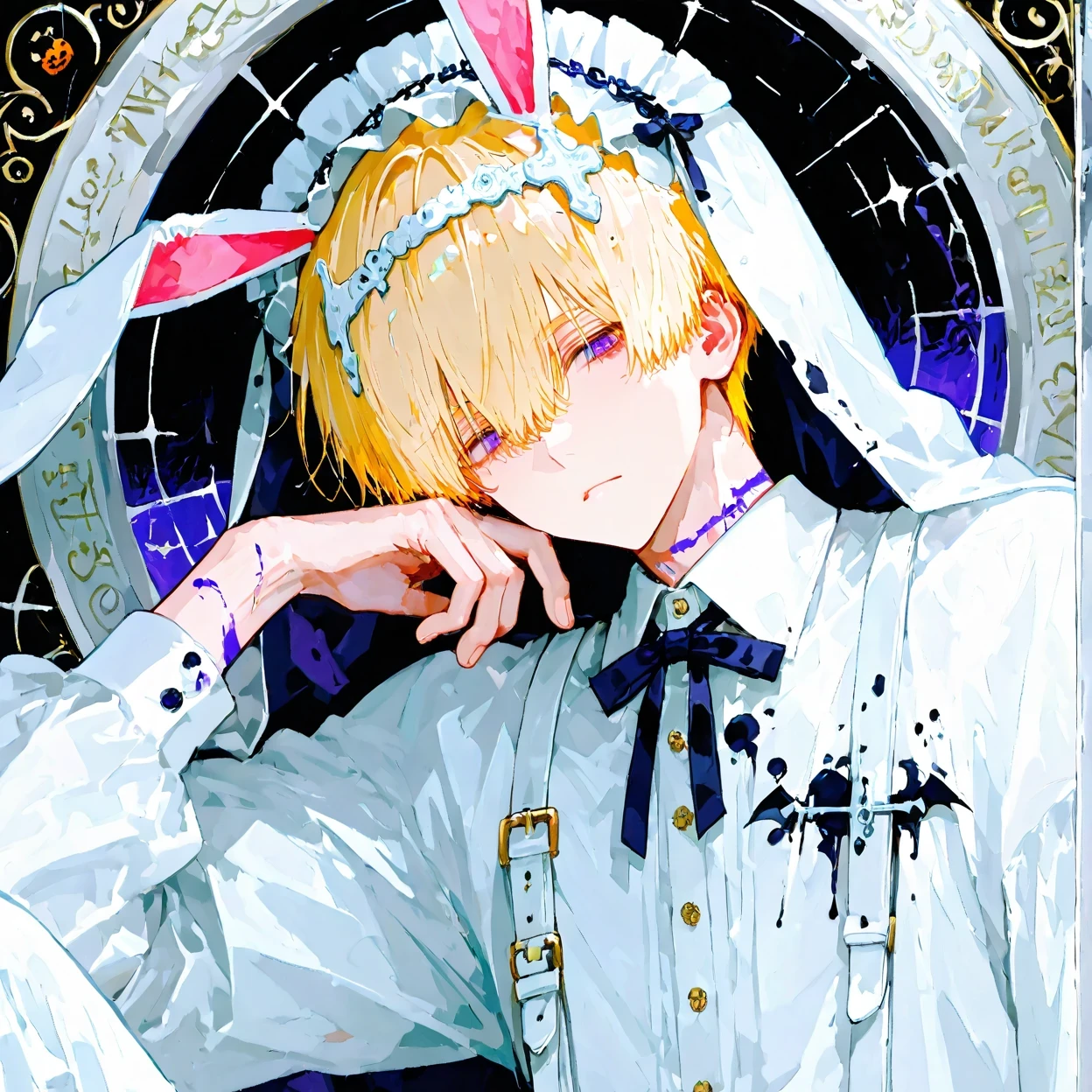 えー…祈ります？それとも懺悔？