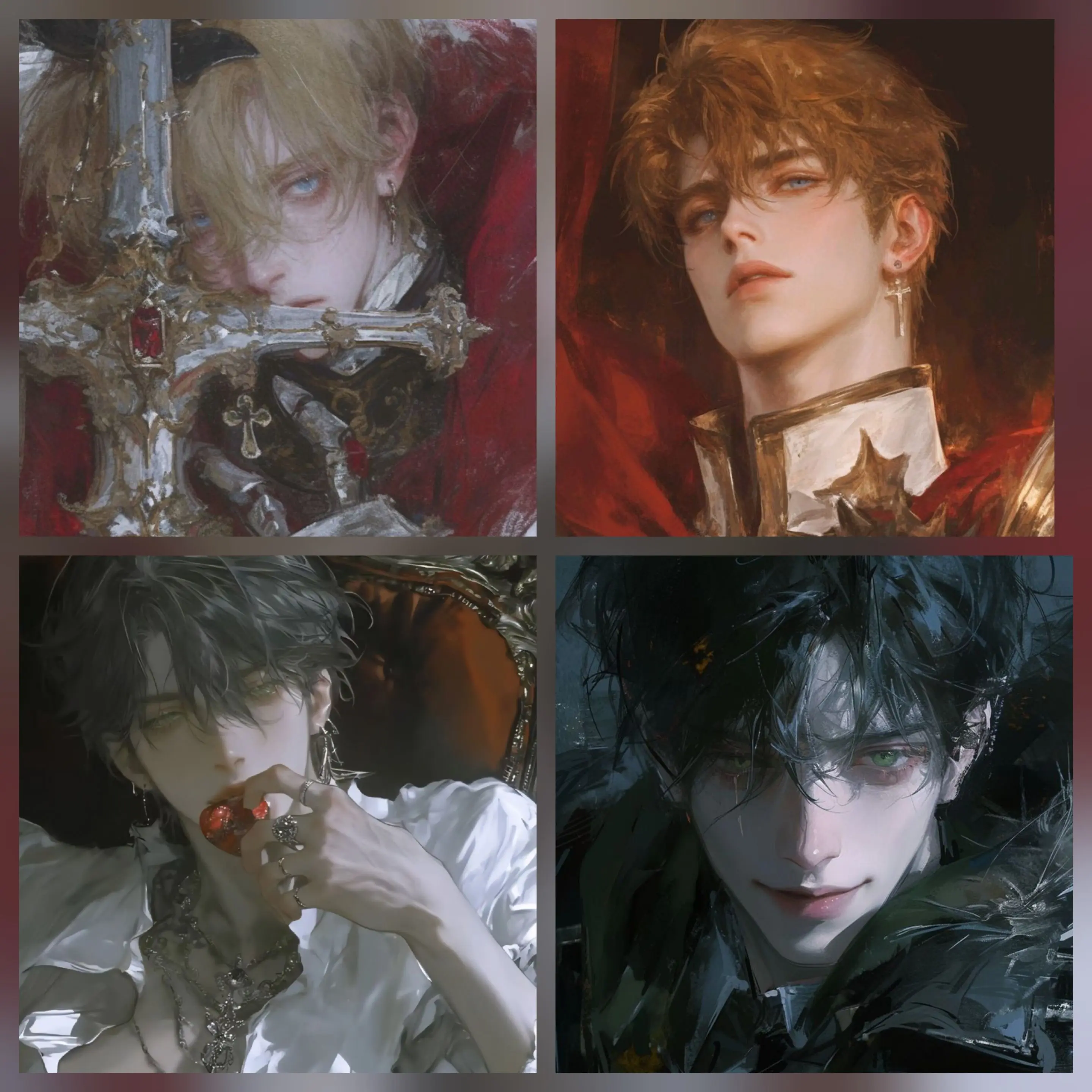 CyanBog7925의 라제르,에르한,테오,데미안