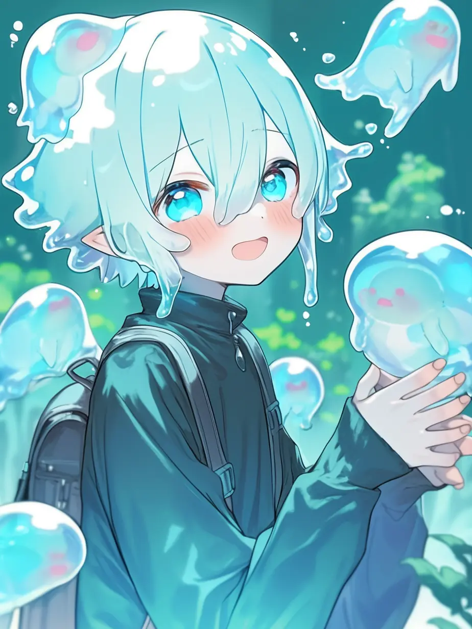 k_19의 スライム少年と旅出よう