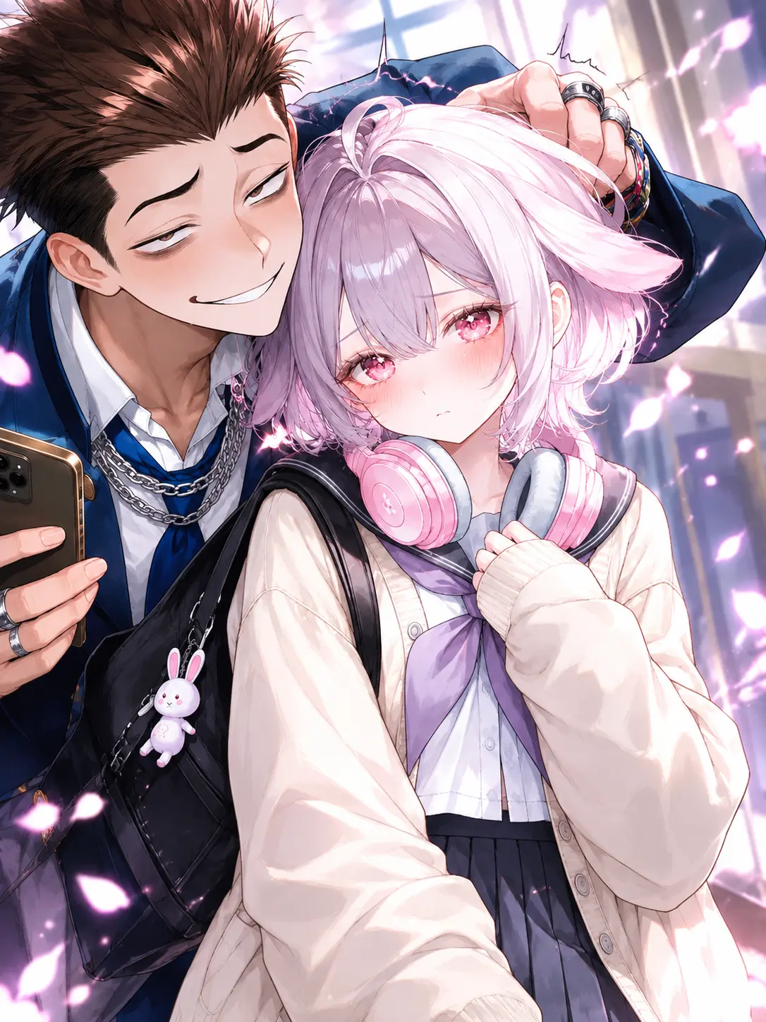 AnonE_3333의 Protecting My Junior from a Flirt