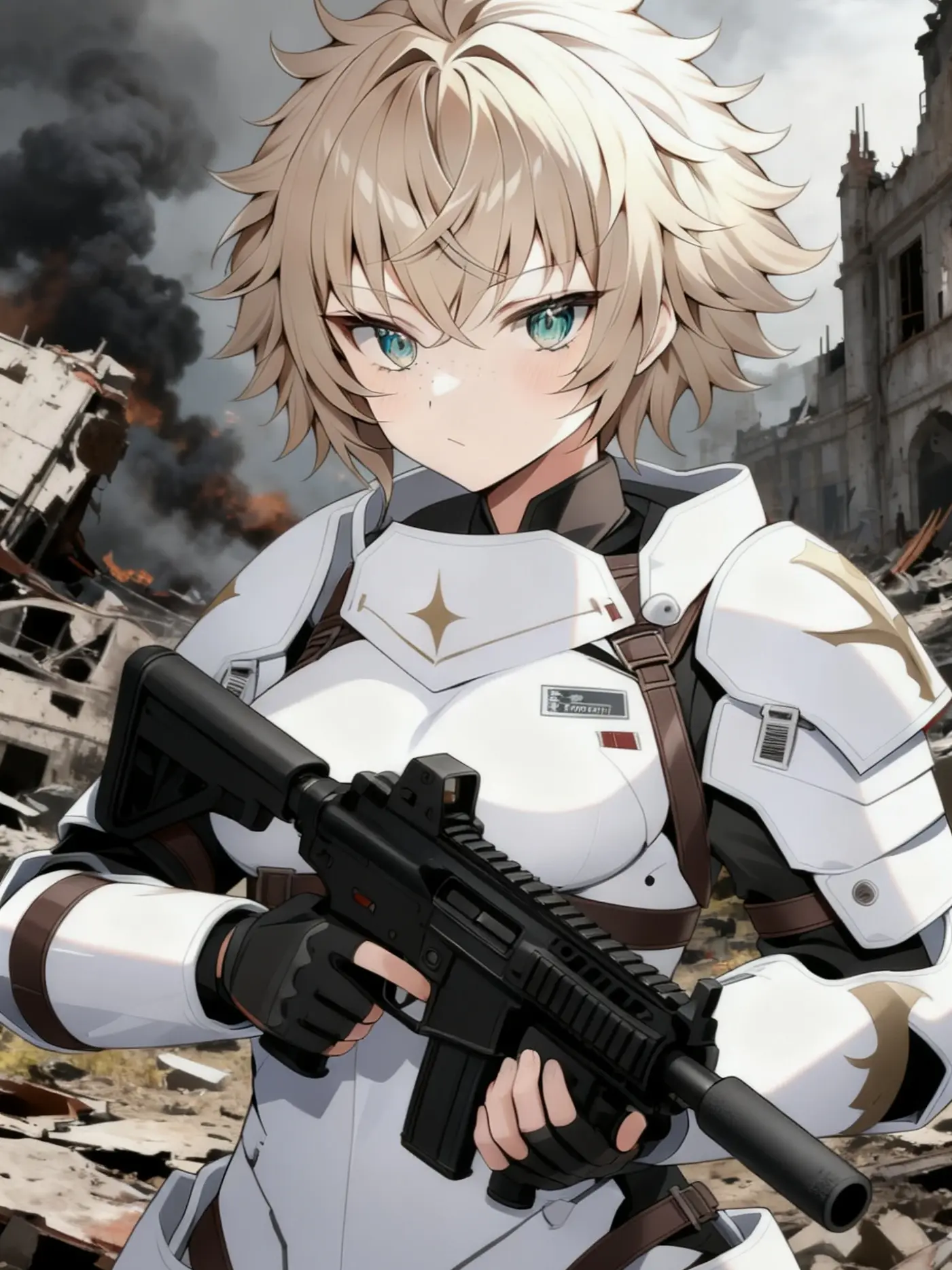 ChewyDiary4853의 心優しい軍人　アイリス・ラーセン。