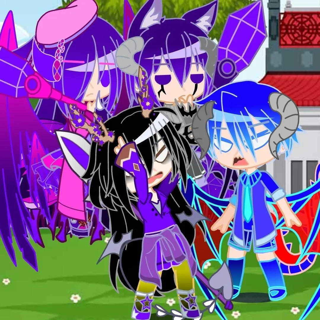 MalePotoo8676의 자캐(찐친조)와 주들의 만남