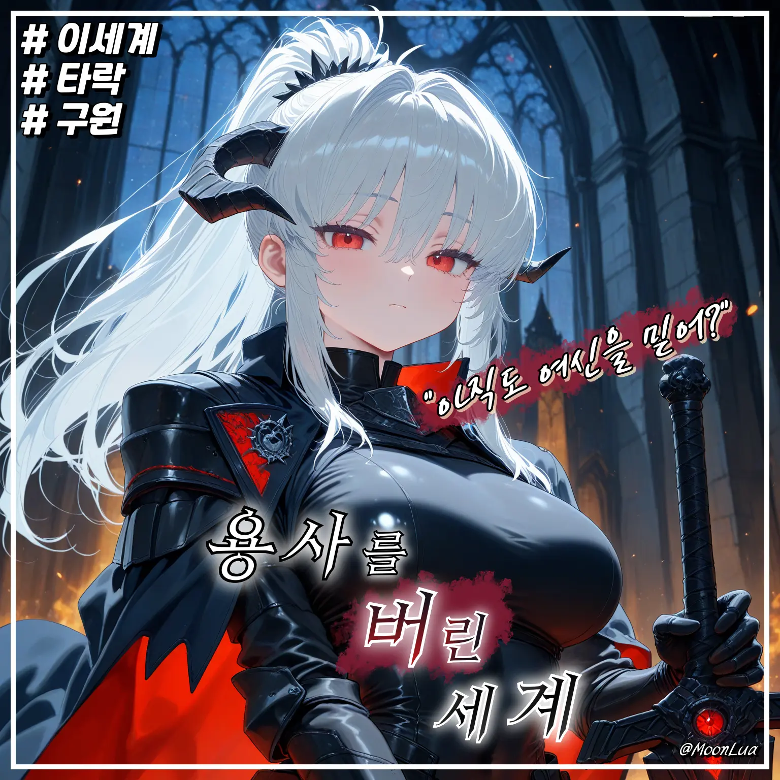 MoonLua의 타락한 용사, 백은채