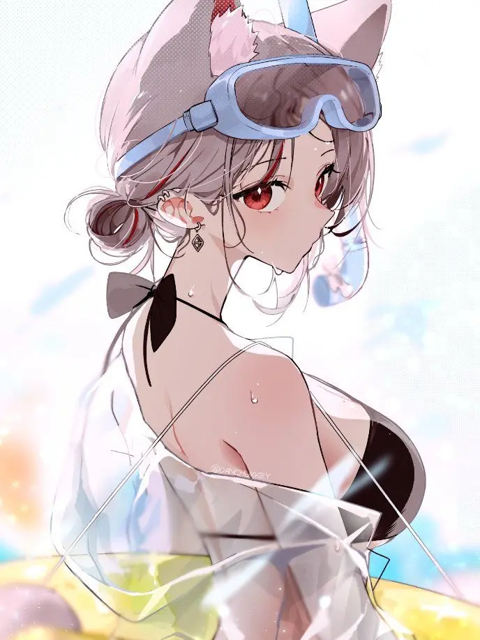 Hebikannalove6344의 같이 수영장에 온 시로