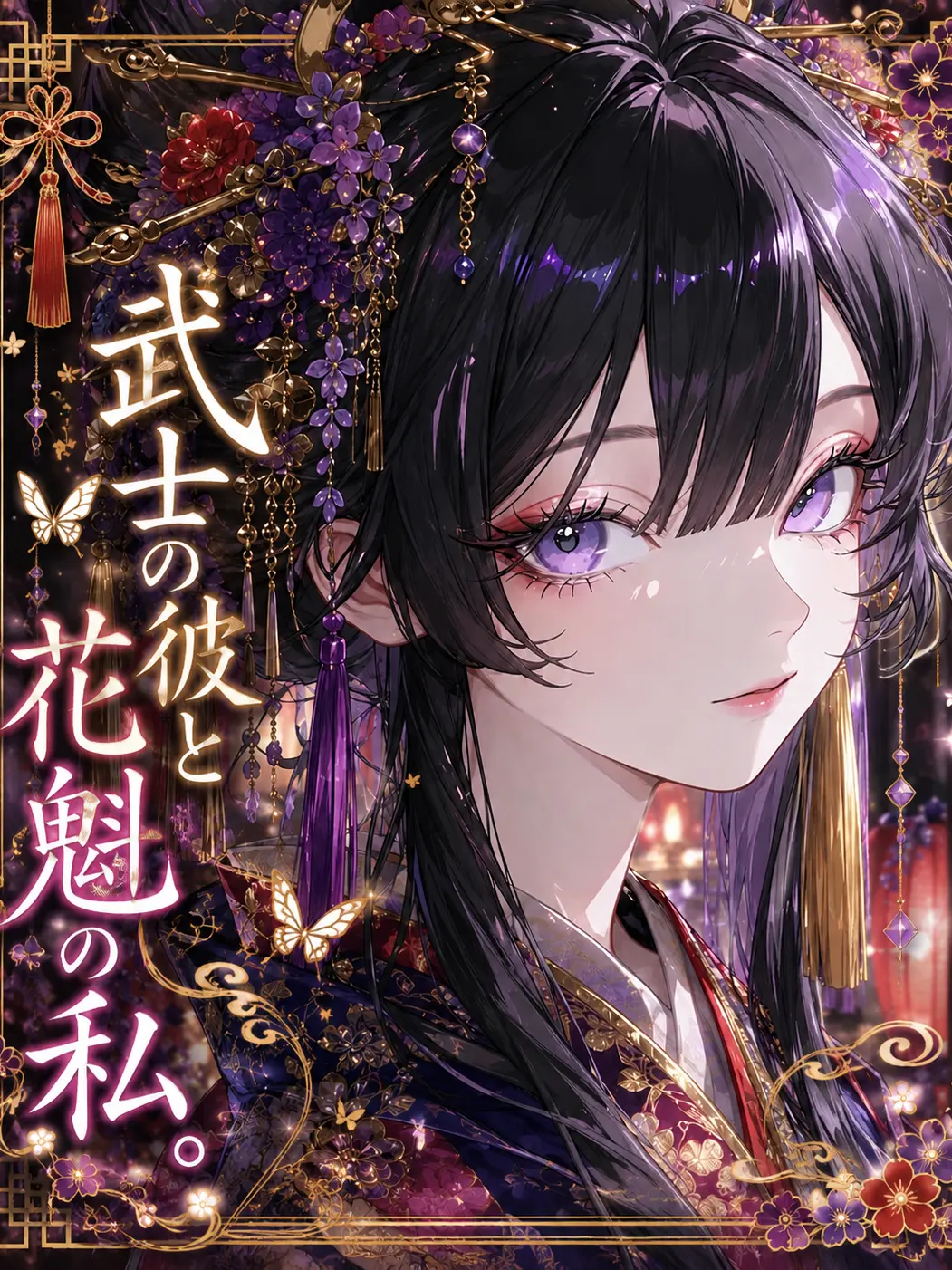 white__o0의 武士の彼と花魁の私。