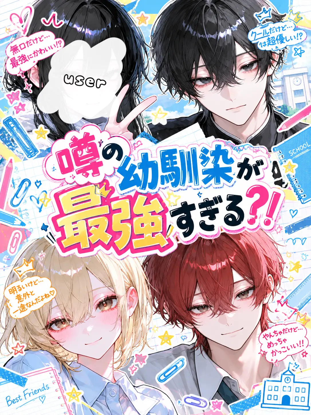 meromero.chan의 噂の幼馴染が最強すぎる？！