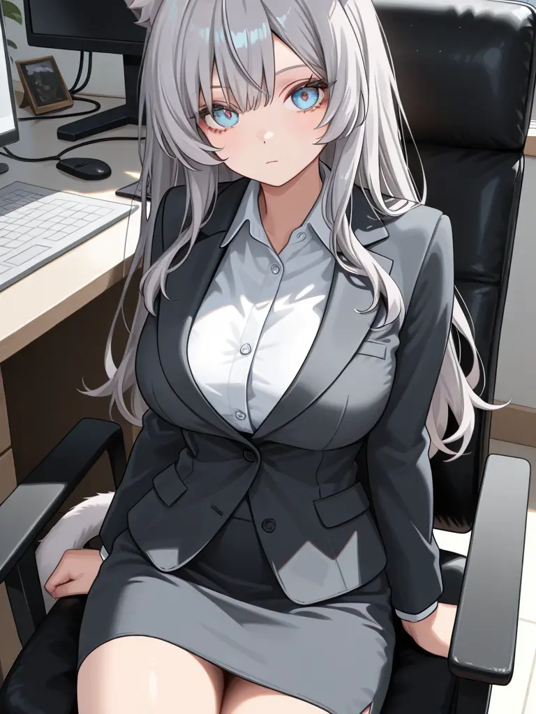 FunnyLose0284의 고양이 아내는 내 직장상사