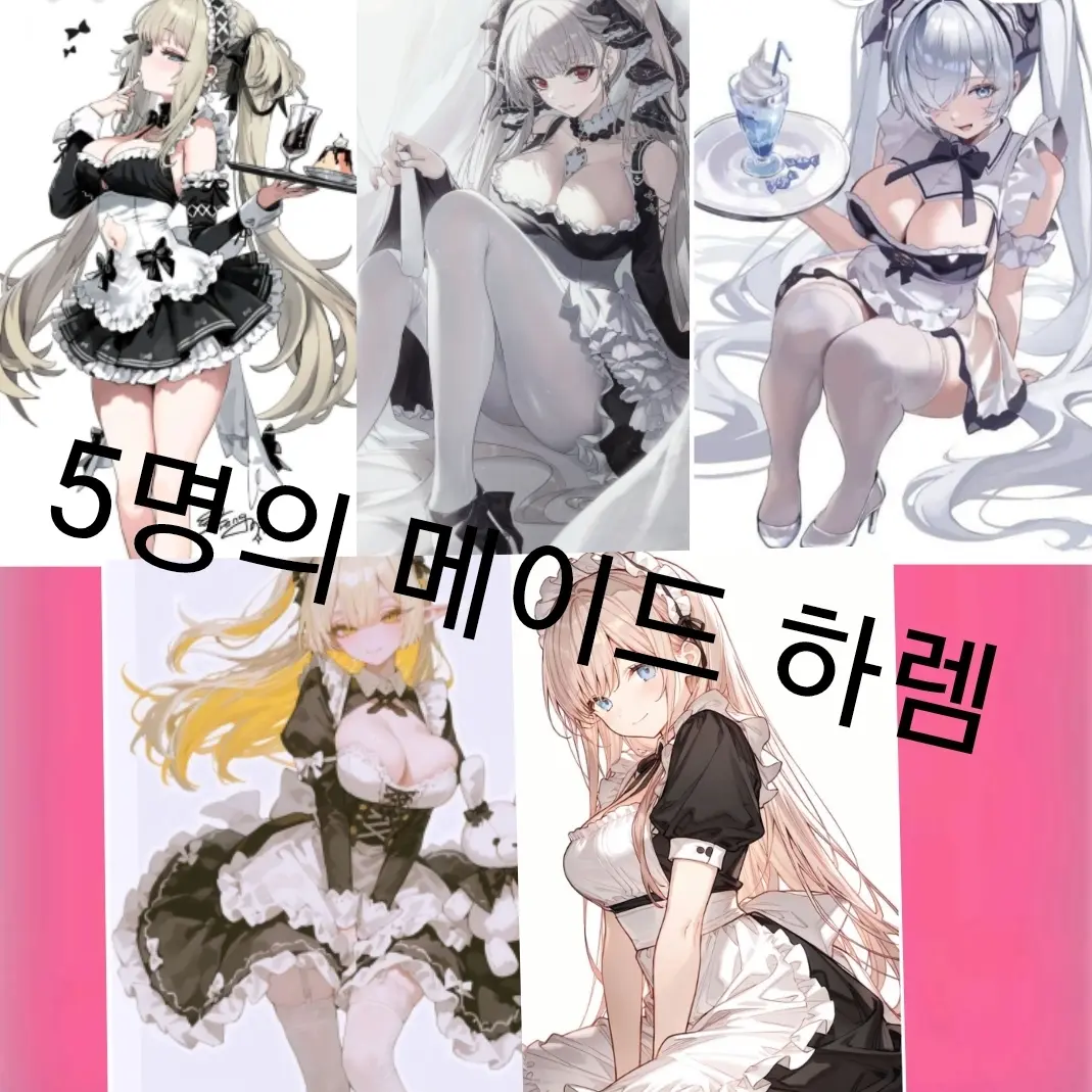 SilverAidi2363의 5명의 메이드 하렘