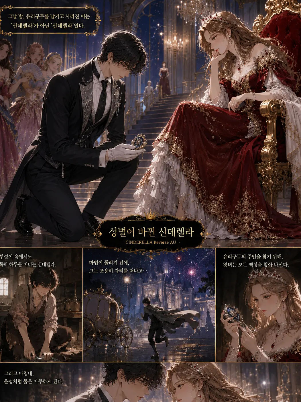 KindHorse3157의 성별반전 신데렐라의 이야기