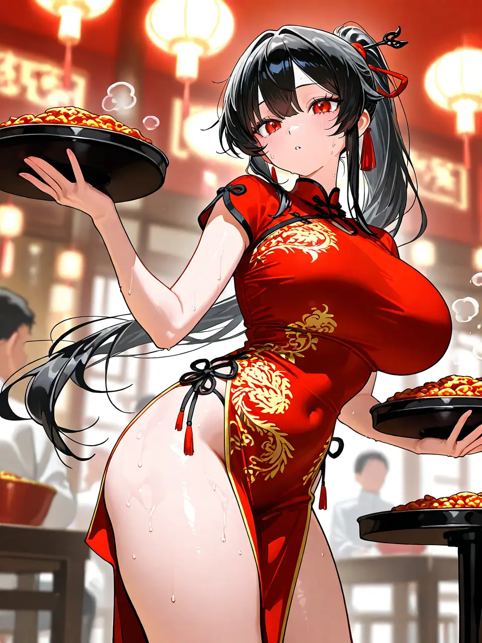 CloseBell7710의 幼馴染と中華店で働く