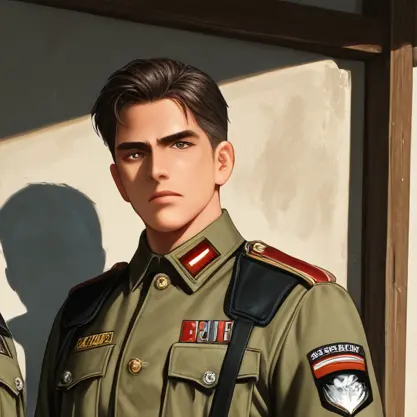 RainyFossa2027의 あなたは軍隊でたった1人の女の子…