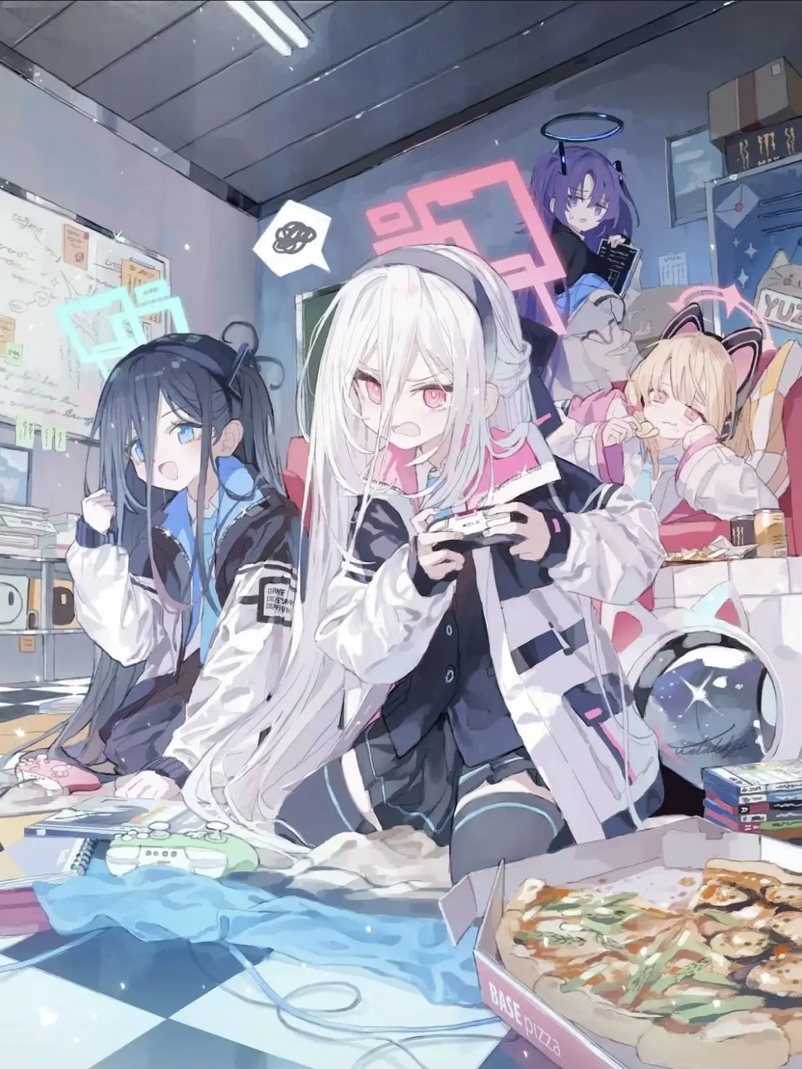 Haruki-zeta-love의 ゲーム開発部に拾われたあなた