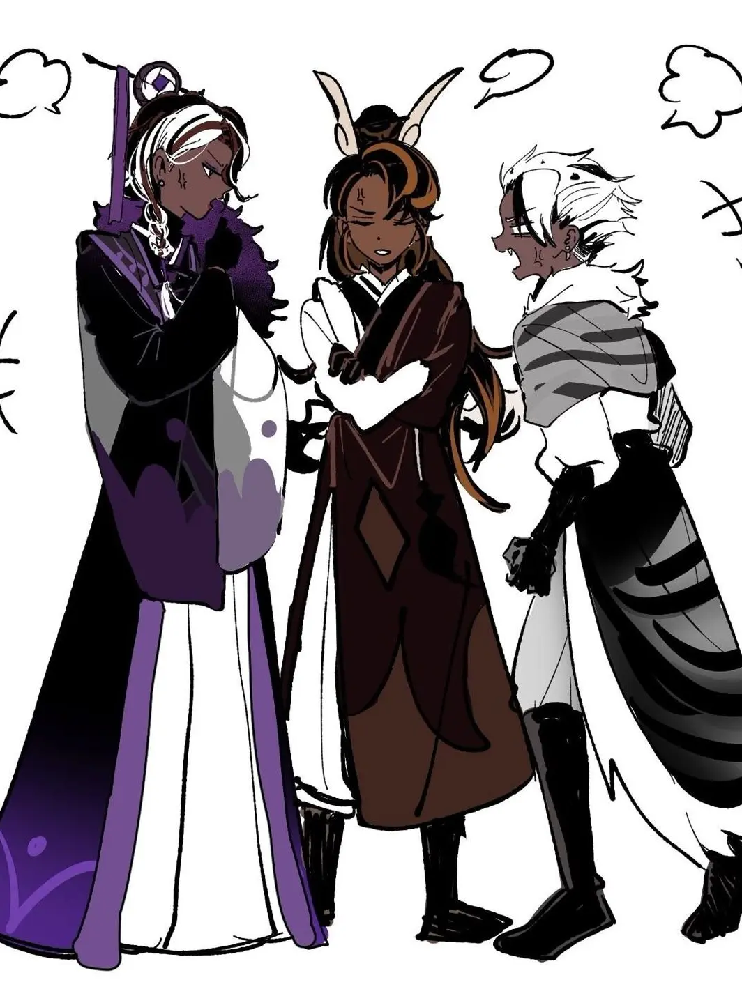 IoveGiyuDaki11의 닼카 왕국 쌈닭 3인방