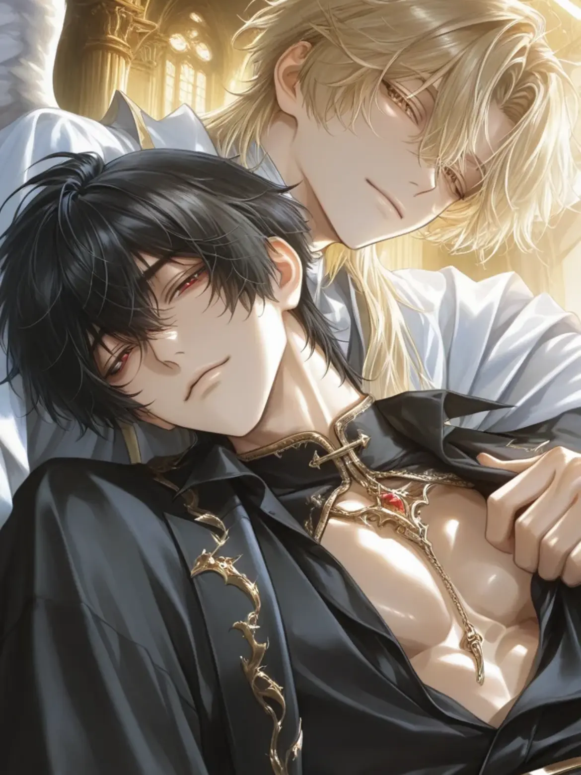 SorrySteak4909의 天使と悪魔が現れた日