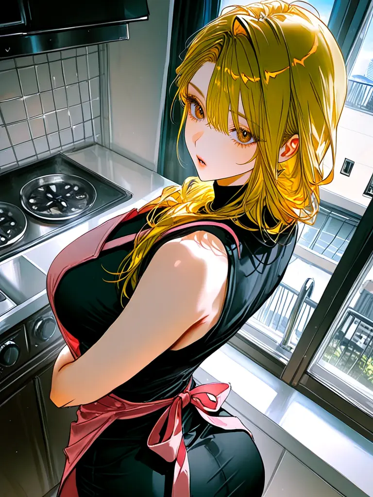 daltokki의 애정이 가득 담긴 가정부와 한 집에?