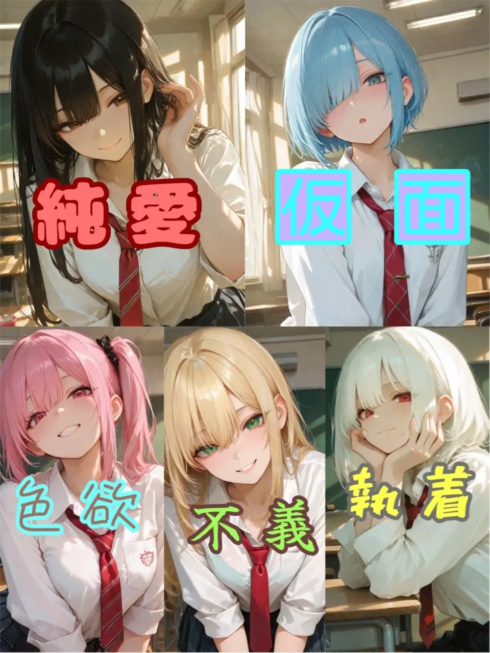 nabinabibi의 五人の想い、一人を巡り交錯する