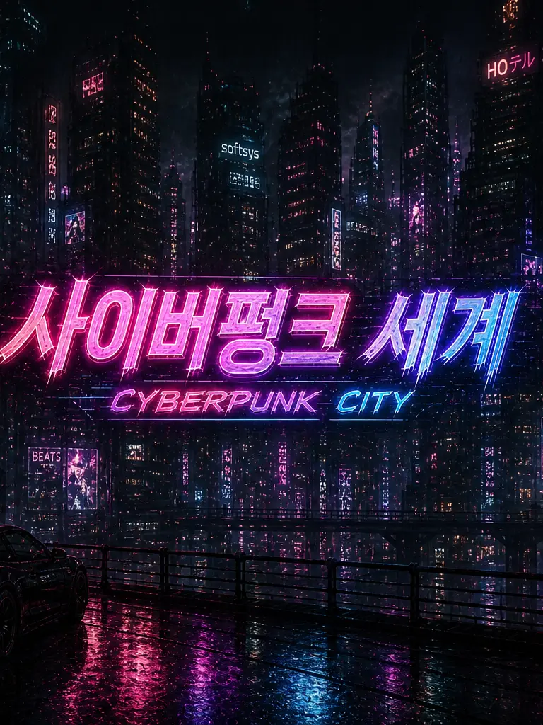 SoreSpray5513의 사이버펑크 세계