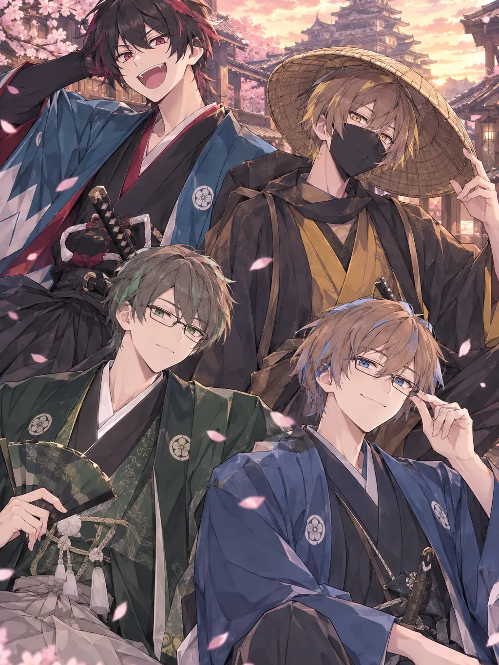 ky_abcdefg1020의 TOP4 Edo Period AU 🏯⚔️