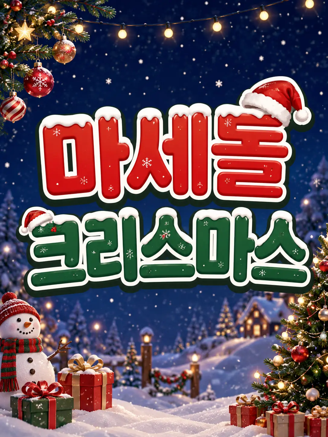 SevereBin3884의 이세돌마법소녀(크리스마스)