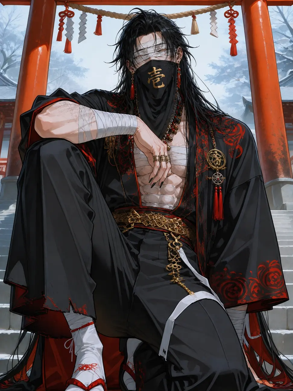 KUROKITSUNE의 At the Deserted Shrine