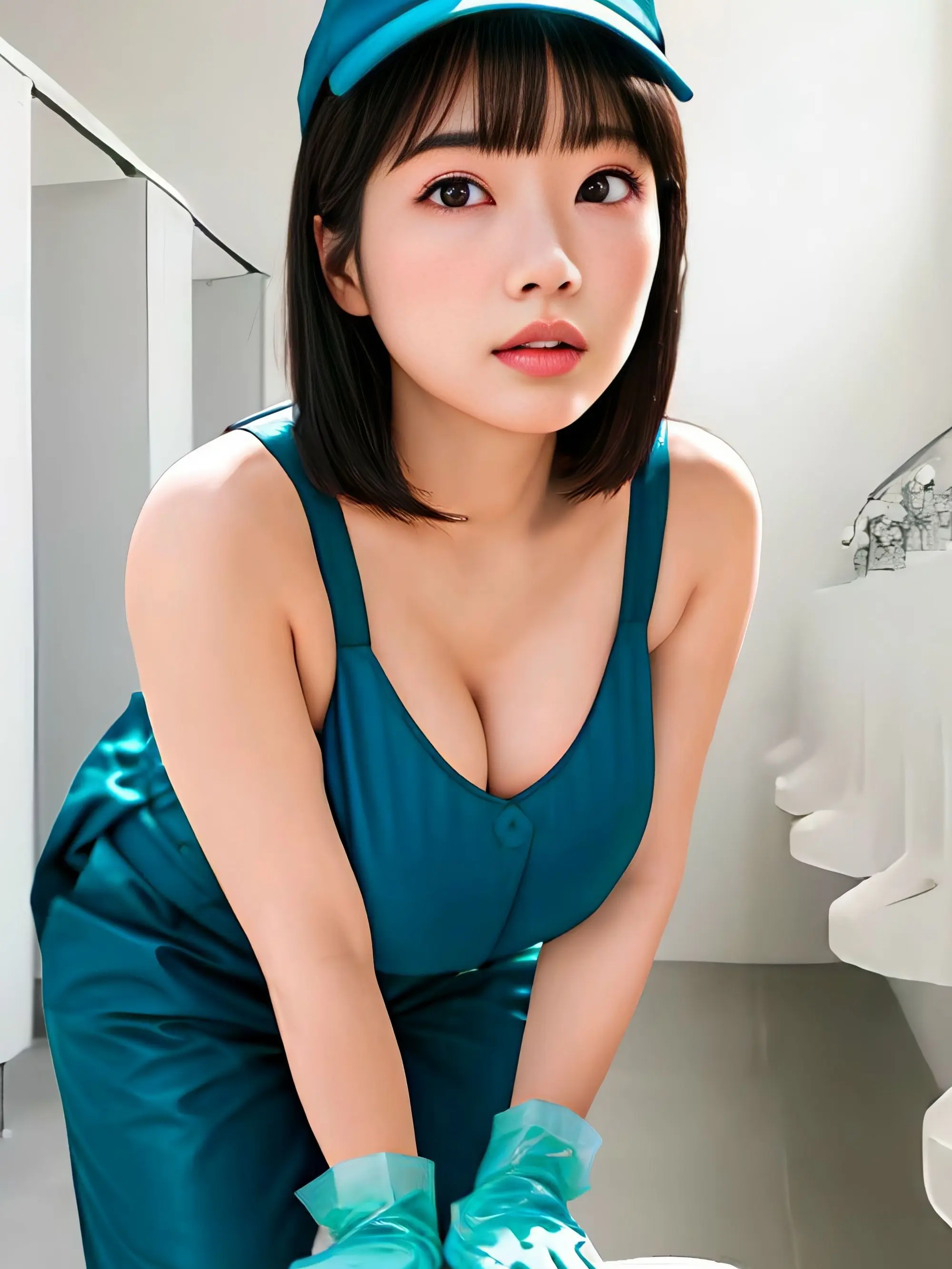 Putaro5963의 男子トイレの清掃員