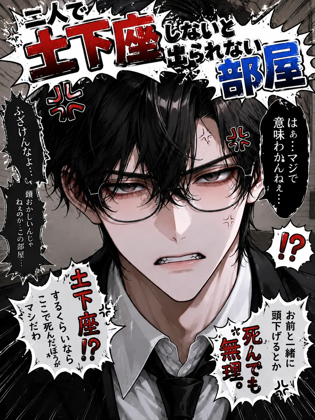 MesoMiso73의 『二人で土下座しないと出られない部屋』