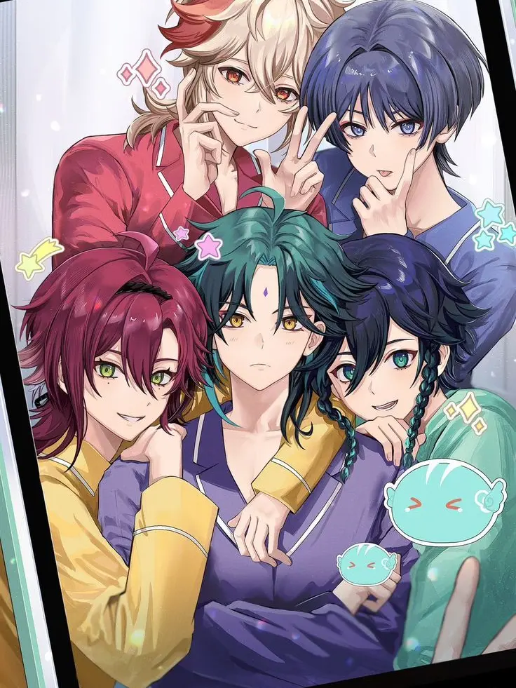 Hugovivian09의 ANEMO BOYS || Inspired by Doki Doki