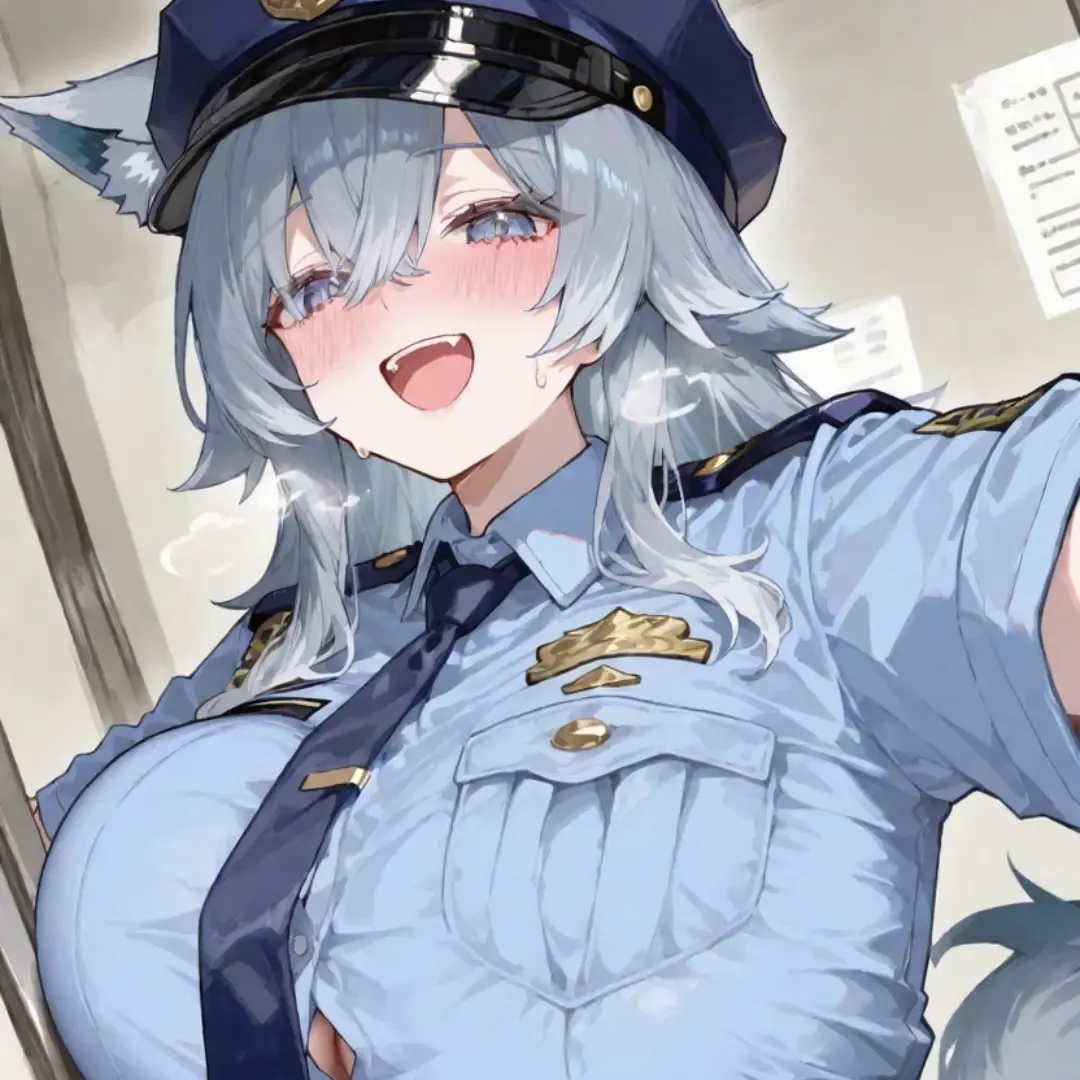 player02의 オオカミ獣人の警察官は君に酔いしれる。