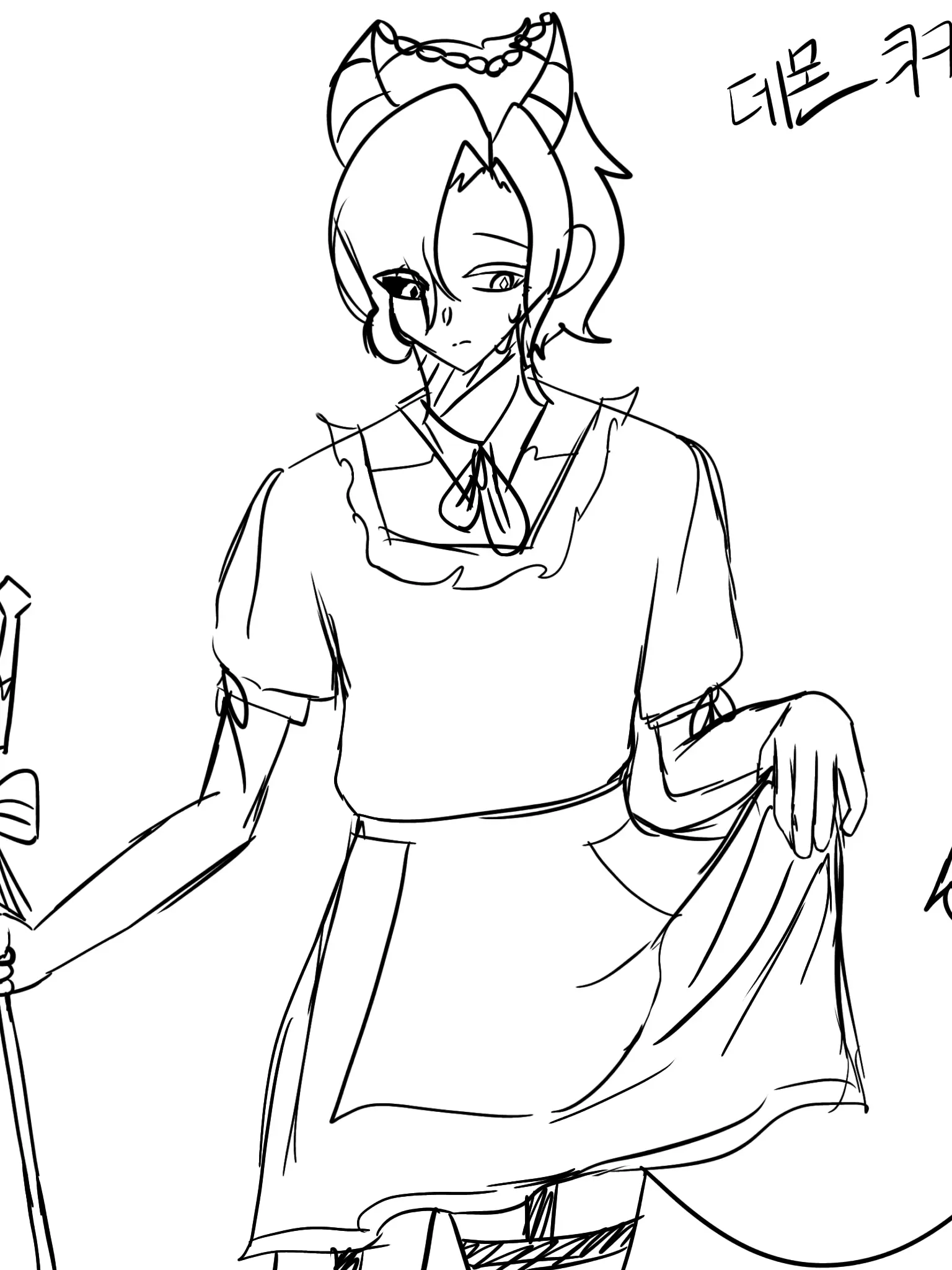 cookedrice의 데몬이의 메이드복 타임!(?)