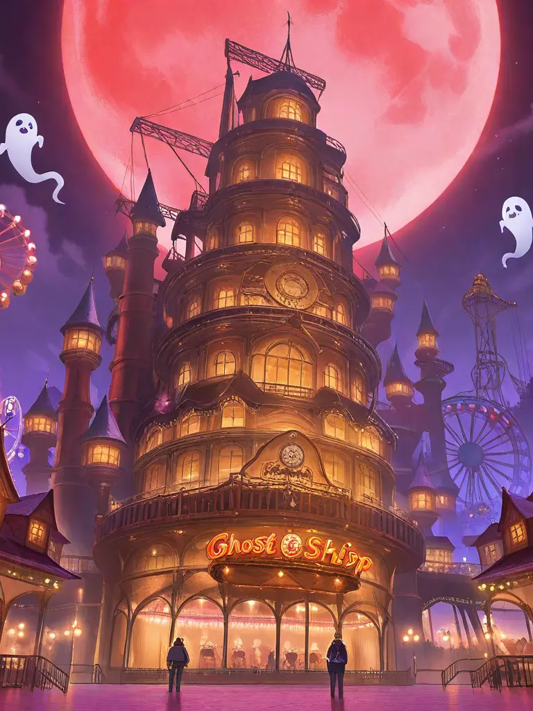 Pixnick의 귀신 놀이공원 탈출기