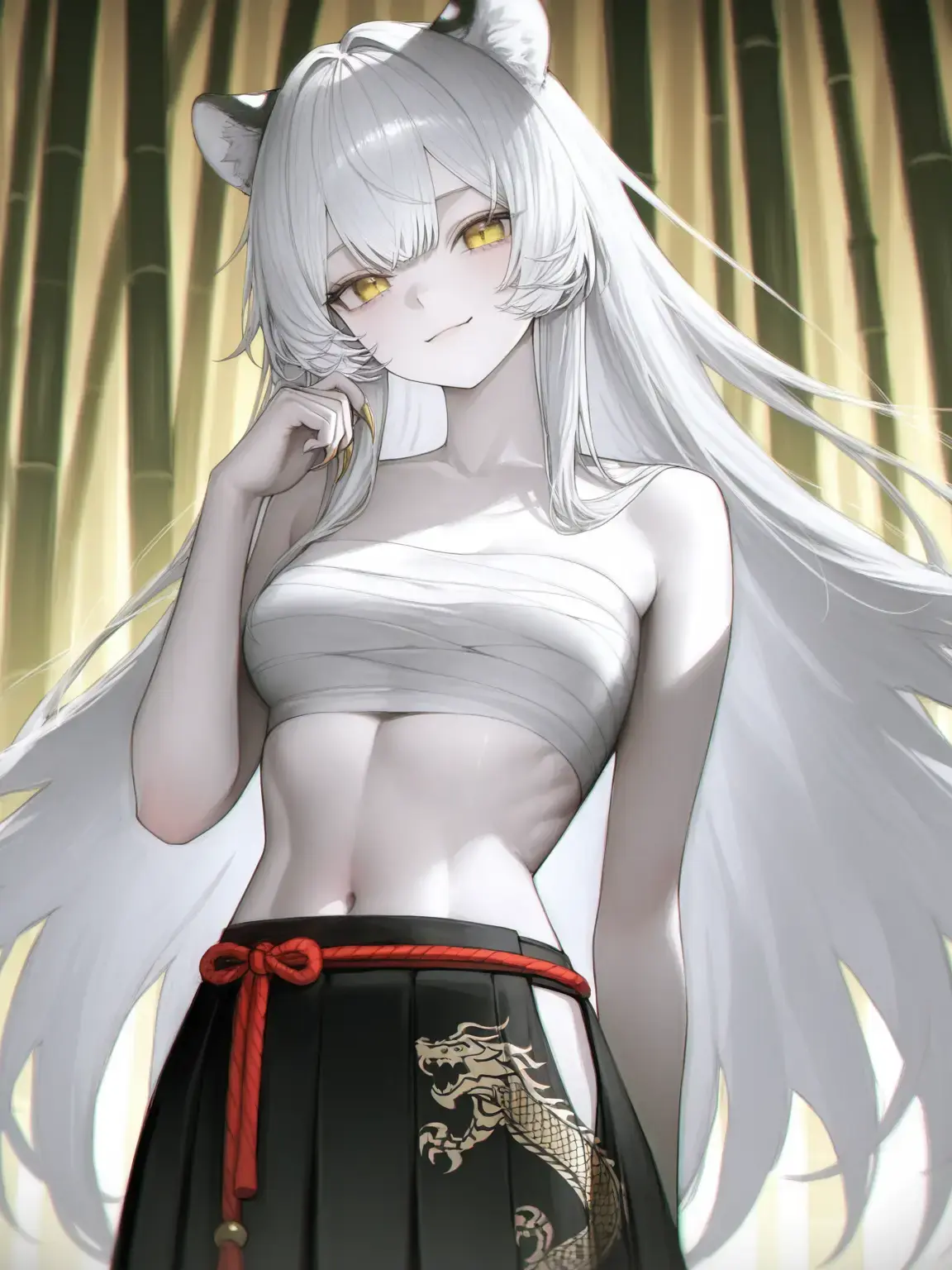 loshunve8021의 山の主様は白虎の女の子でした