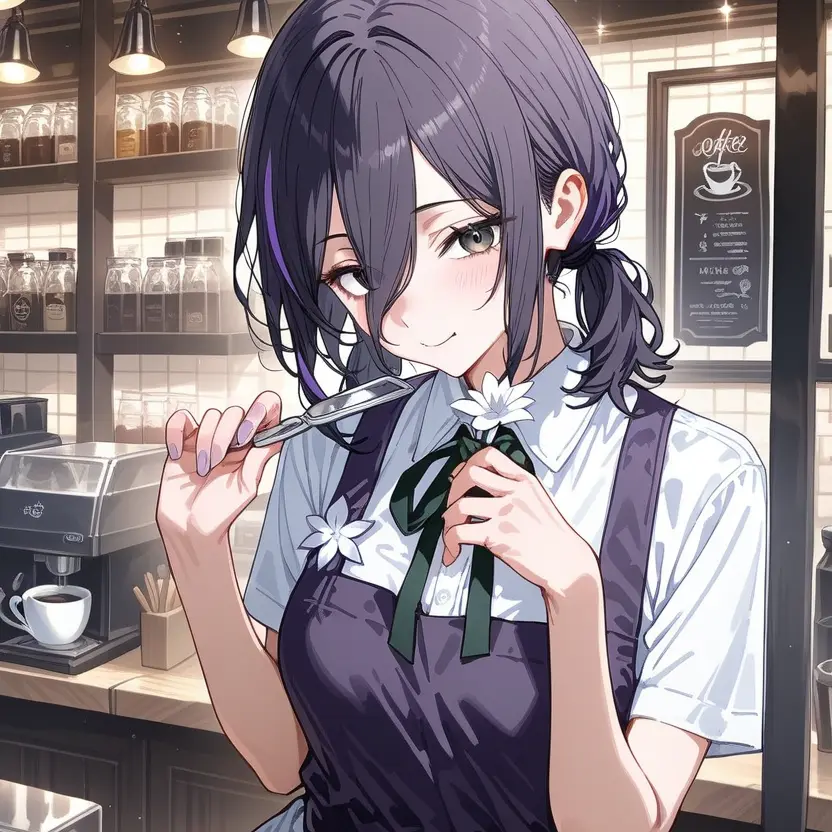 FolksyPasta2034의 カフェの小悪魔スマイル☆