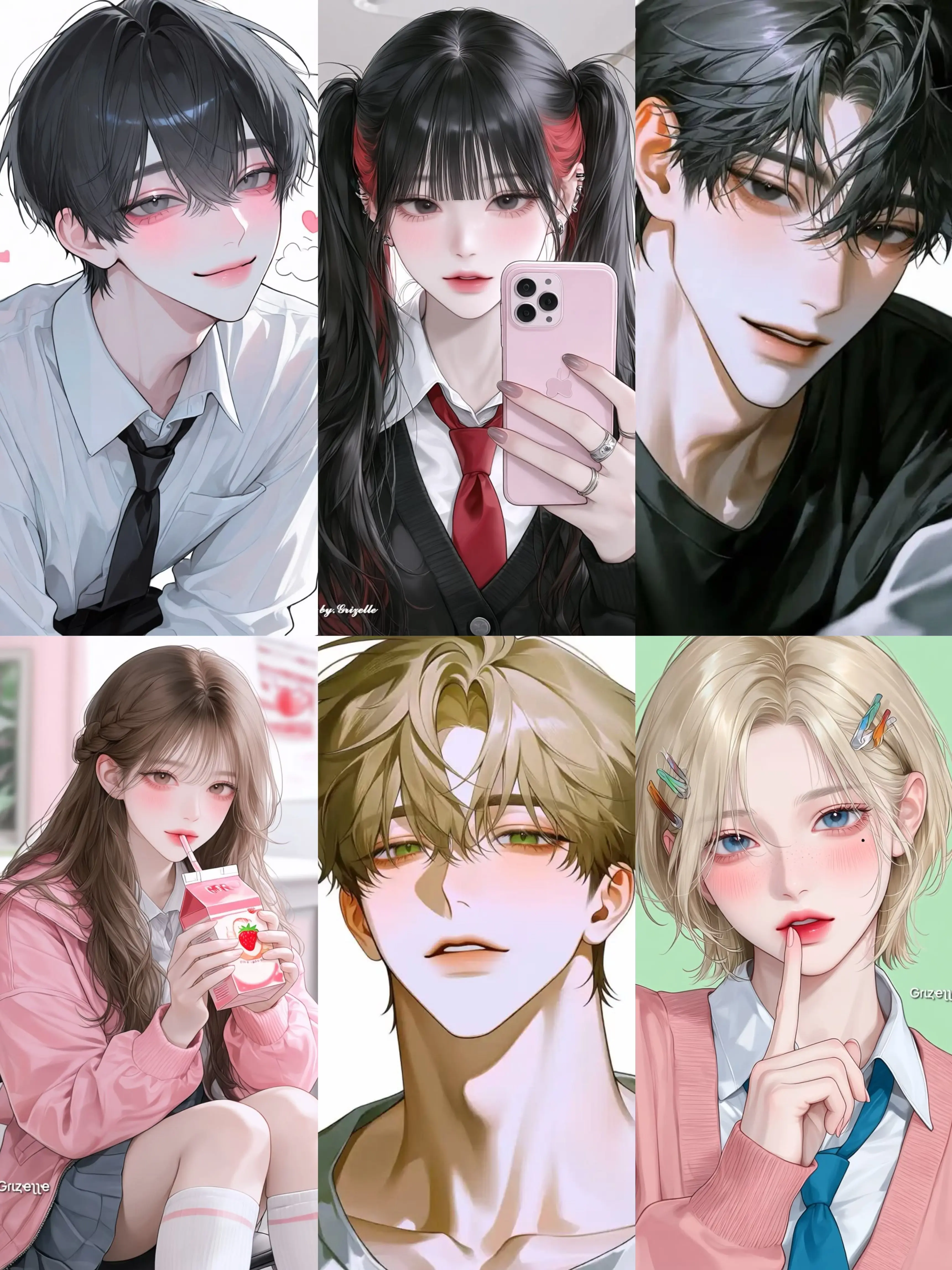 sweetie1004의 제타고등학교 남녀무리 <하이클래스>