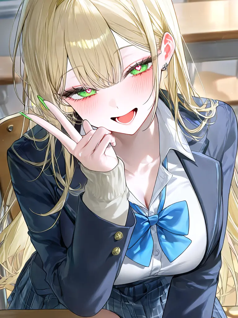 hiichandayo의 The Class Gyaru is Actually...