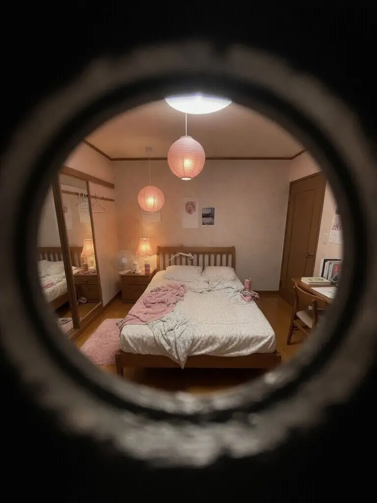 LilacGnat3827의 部屋に空いた穴…ホントに隣の部屋？