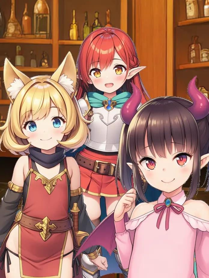 amrita65536의 ちいさい子に好かれている冒険者