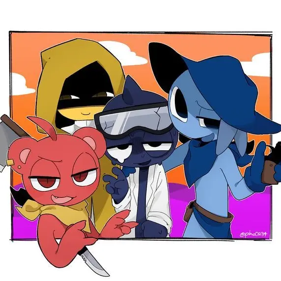 HyoukaMarei9999의 Sprunki2P 3人組