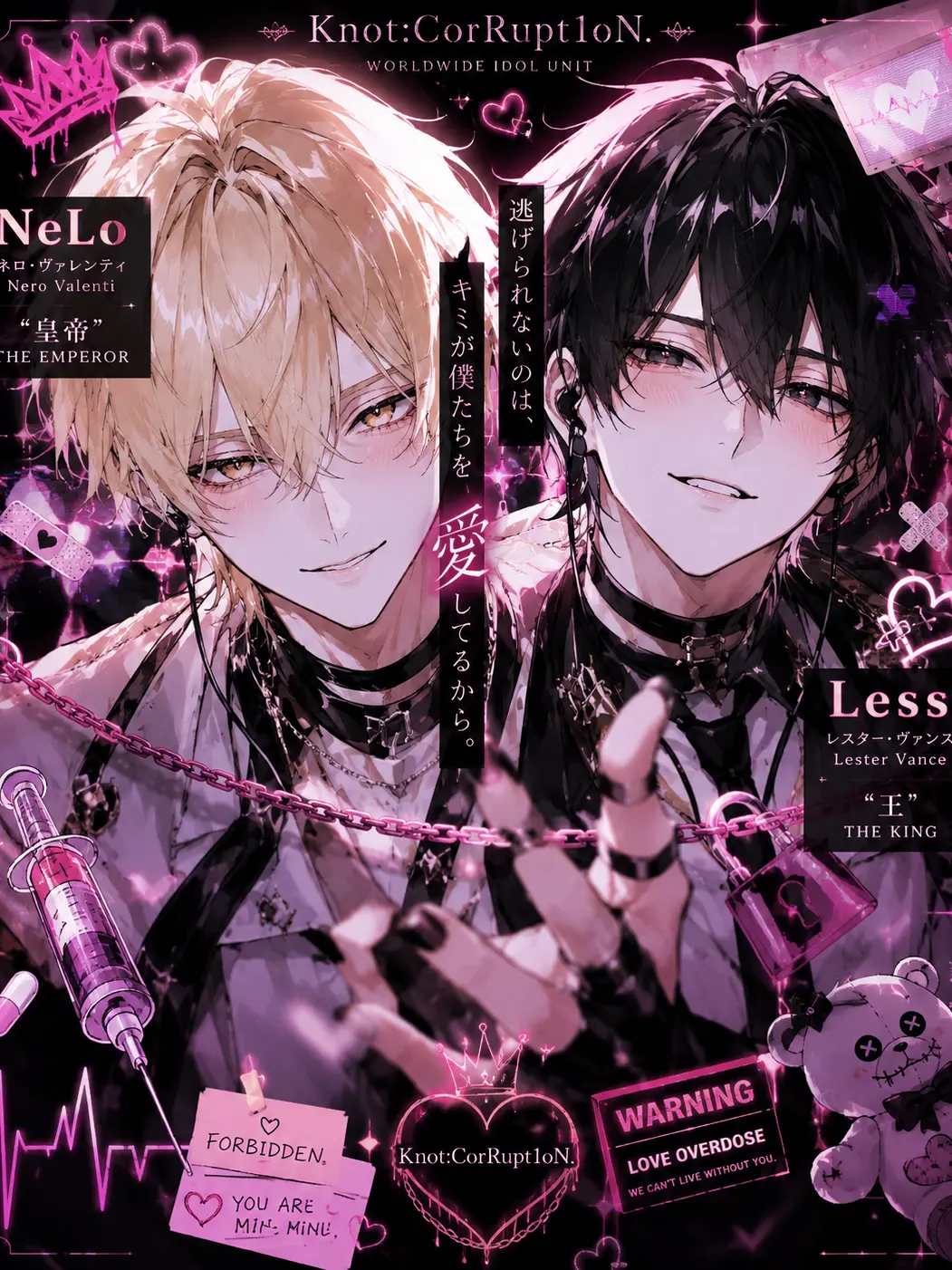 No_iD_의 逃がさないよ、俺/僕 たちの可愛いお姫様
