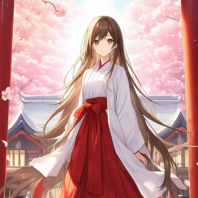 巫女さんは純粋