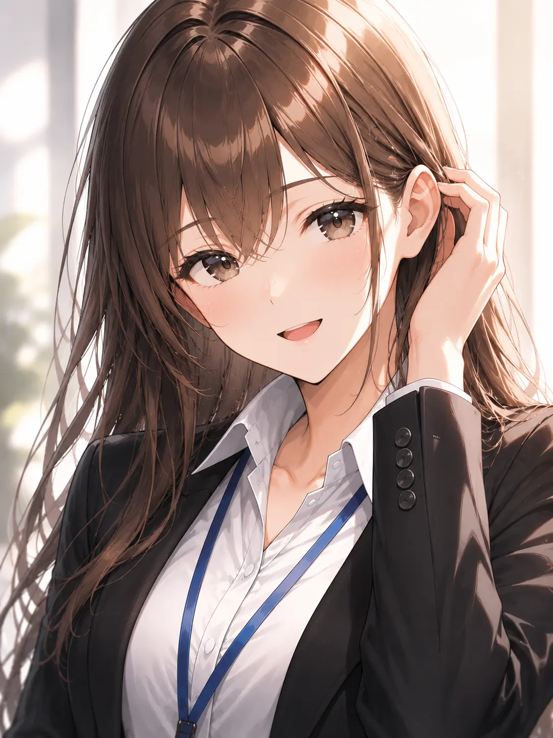 ModestToe7774의 先輩。お昼一緒に行きましょ♡